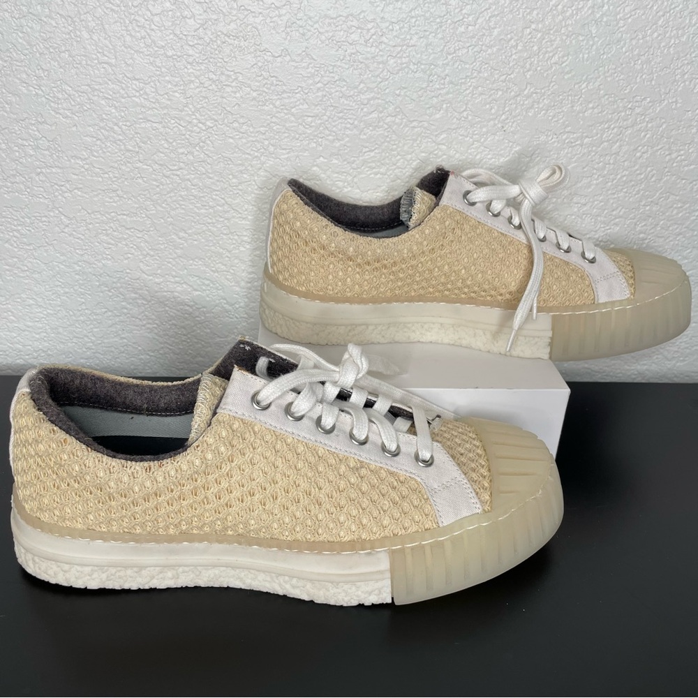 Adieu Paris Jute Low Top Lace Up Shoe Size 37